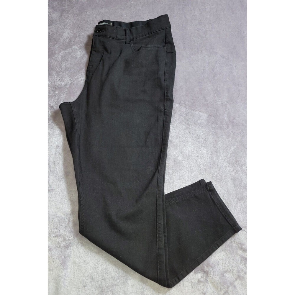 Torrid Women's Size 22R Bombshell Skinny Jeans  Black Cotton Blend